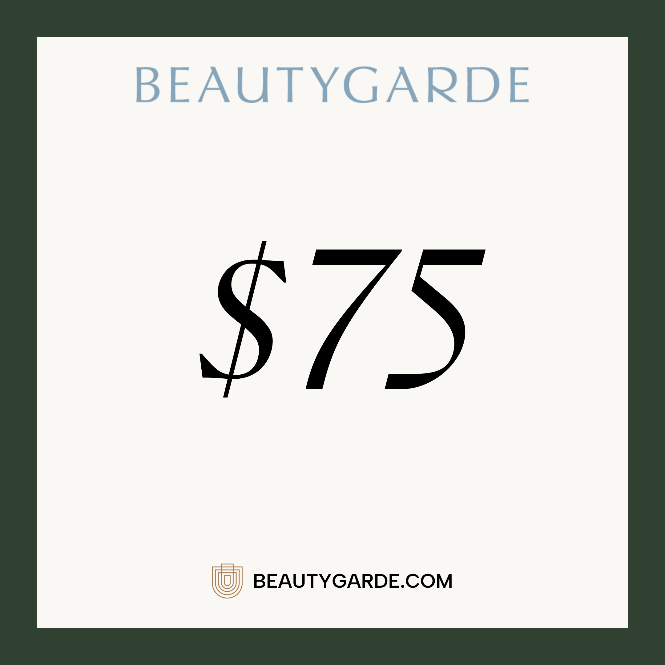 BeautyGARDE Digital Giftcard